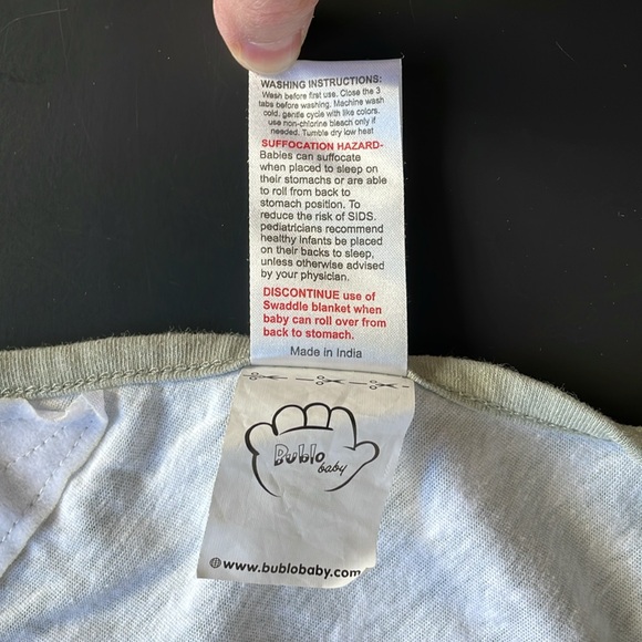 Bublo Baby velcro swaddles, 14-18 lbs - Picture 7 of 7